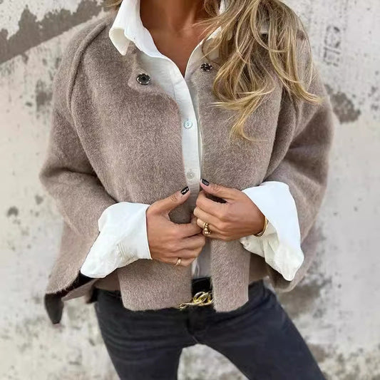 Franziska | Damen Elegante Winter-Kurzjacke