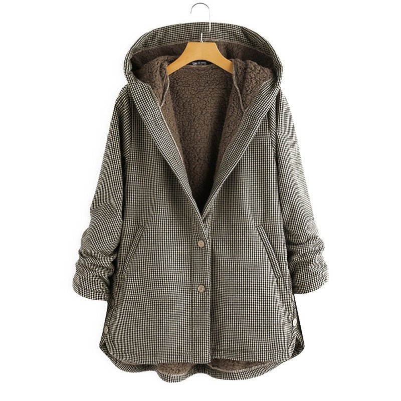 Petra | Bequeme Damenjacke mit Kapuze