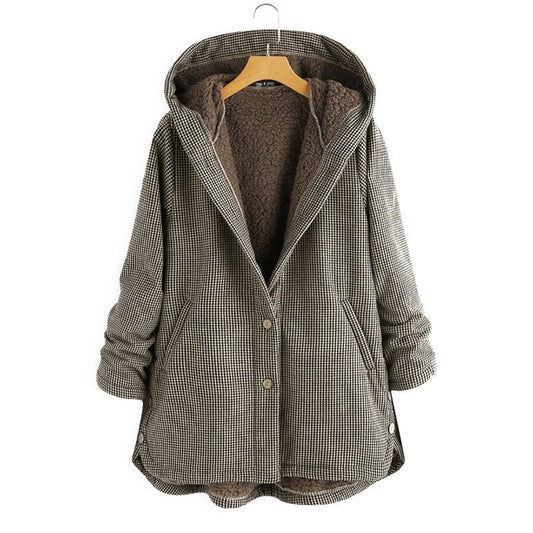 Petra | Bequeme Damenjacke mit Kapuze