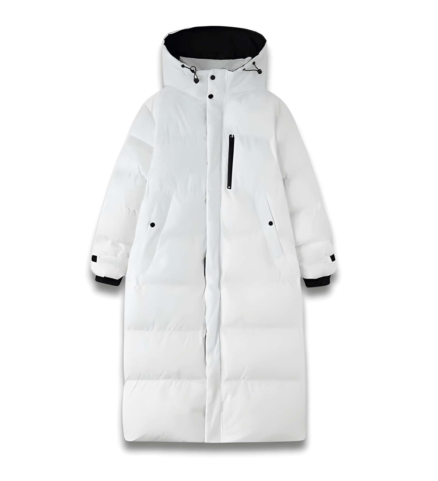 Ursula | Langer Steppmantel Damen