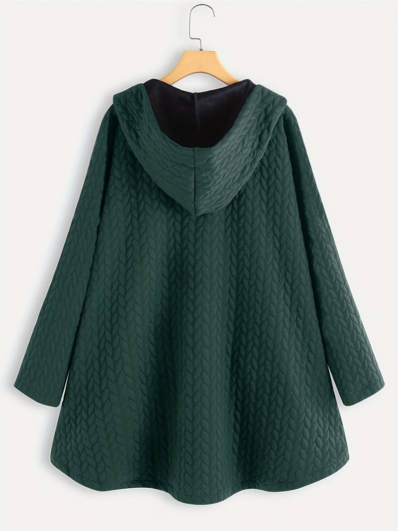Sandra | Warme Freizeitjacke mit Knöpfen