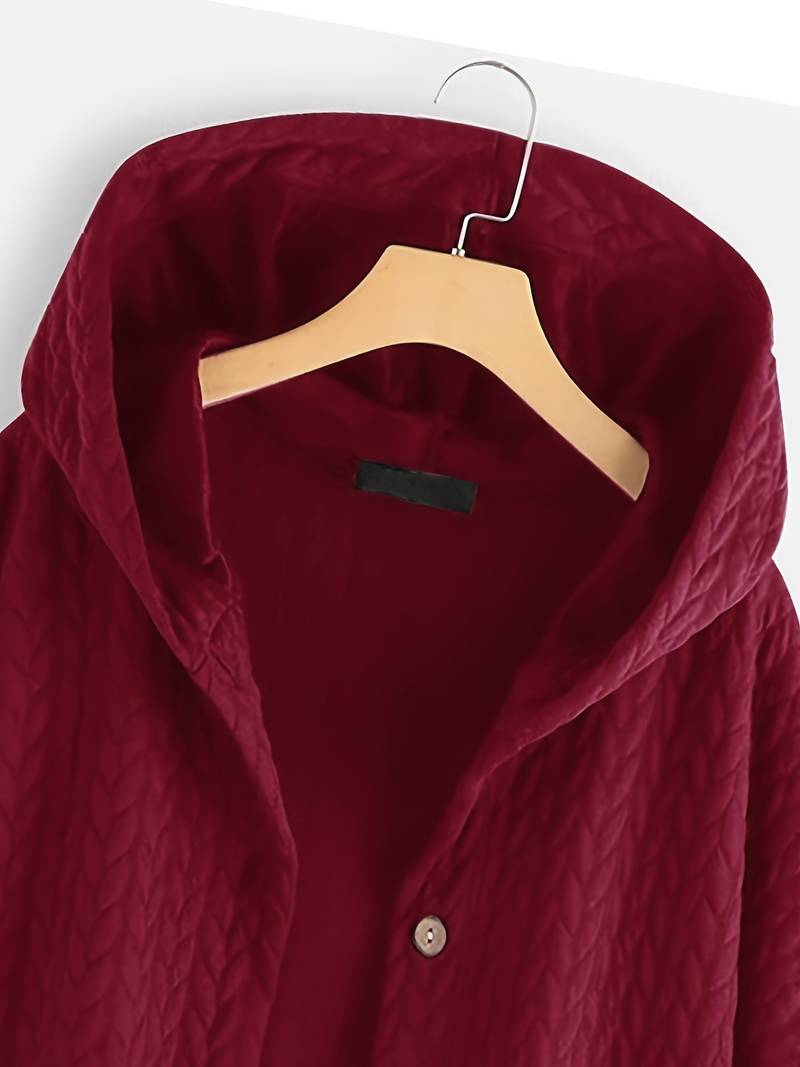 Sandra | Warme Freizeitjacke mit Knöpfen