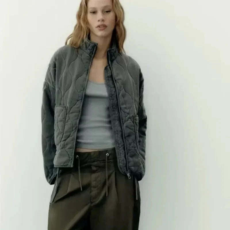 Tamara | Legere Jacke mit Taschen-Details