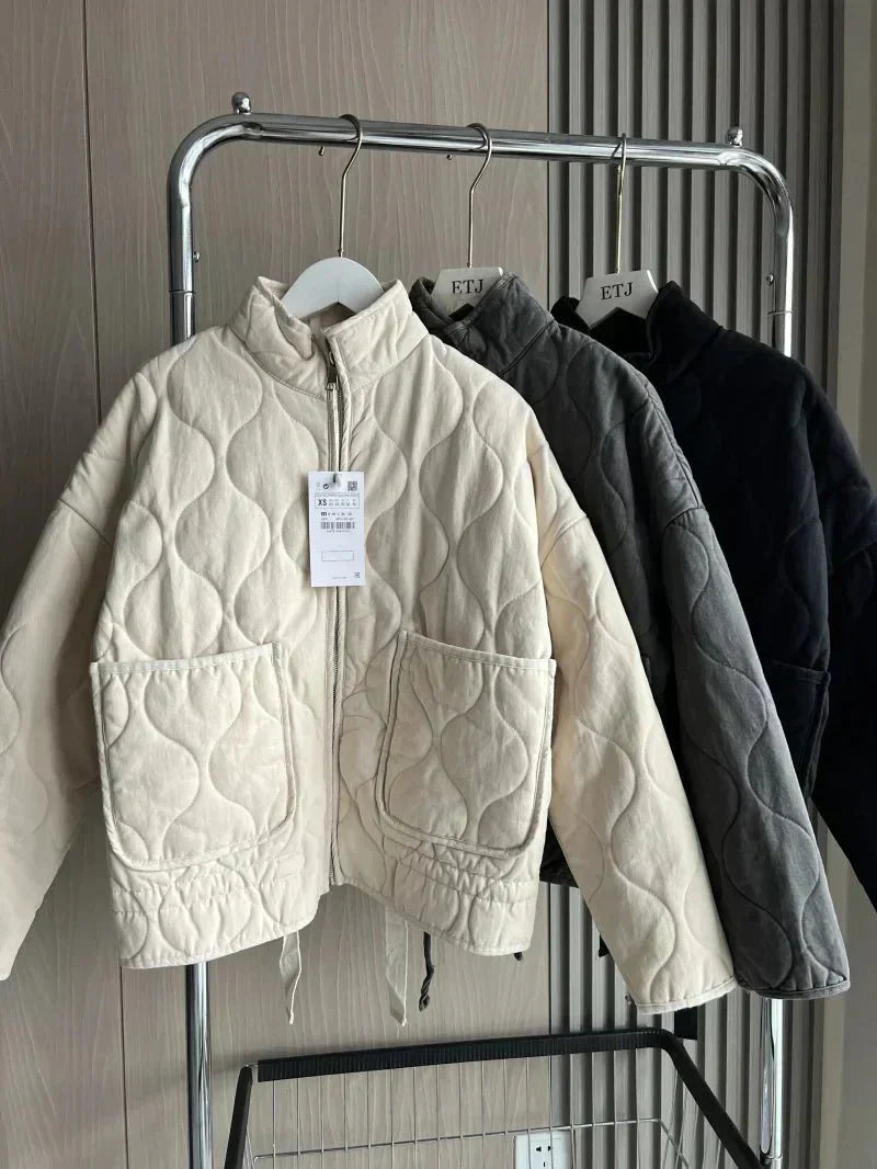 Tamara | Legere Jacke mit Taschen-Details