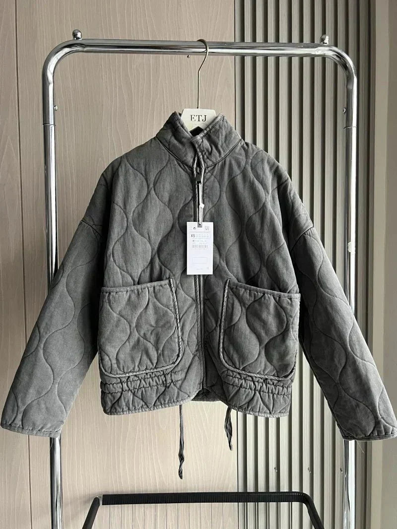 Tamara | Legere Jacke mit Taschen-Details