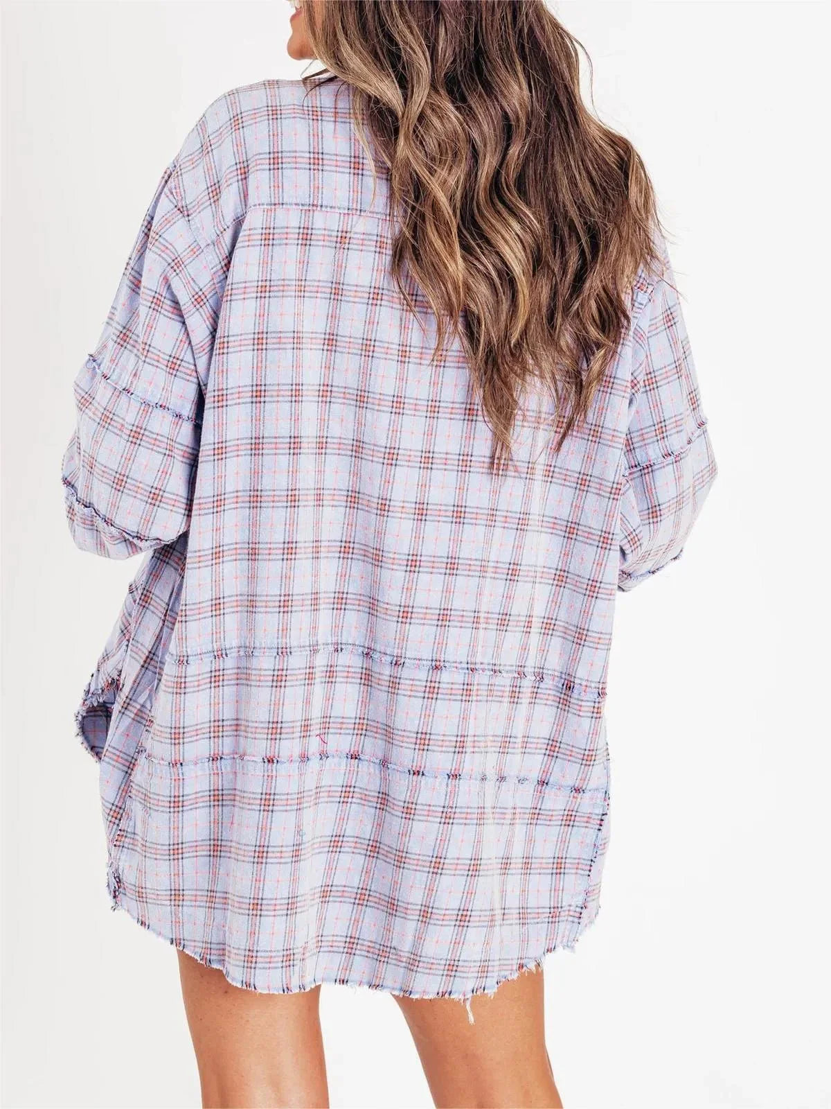 Dorothea | Lässiges Oversize Hemd mit Taschen