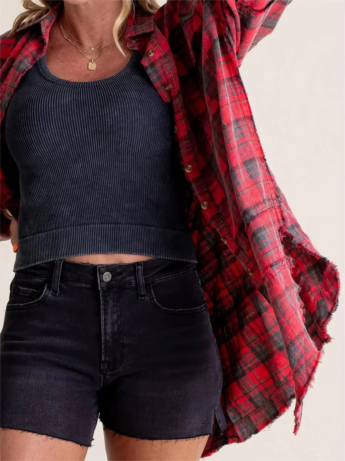 Dorothea | Lässiges Oversize Hemd mit Taschen