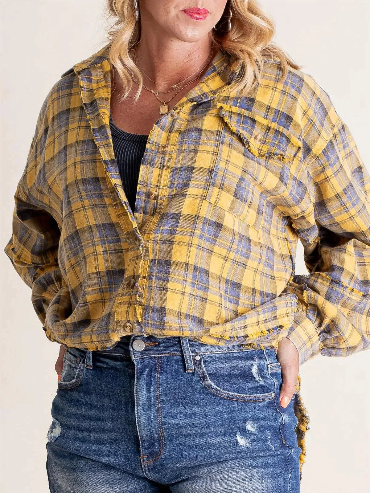 Dorothea | Lässiges Oversize Hemd mit Taschen