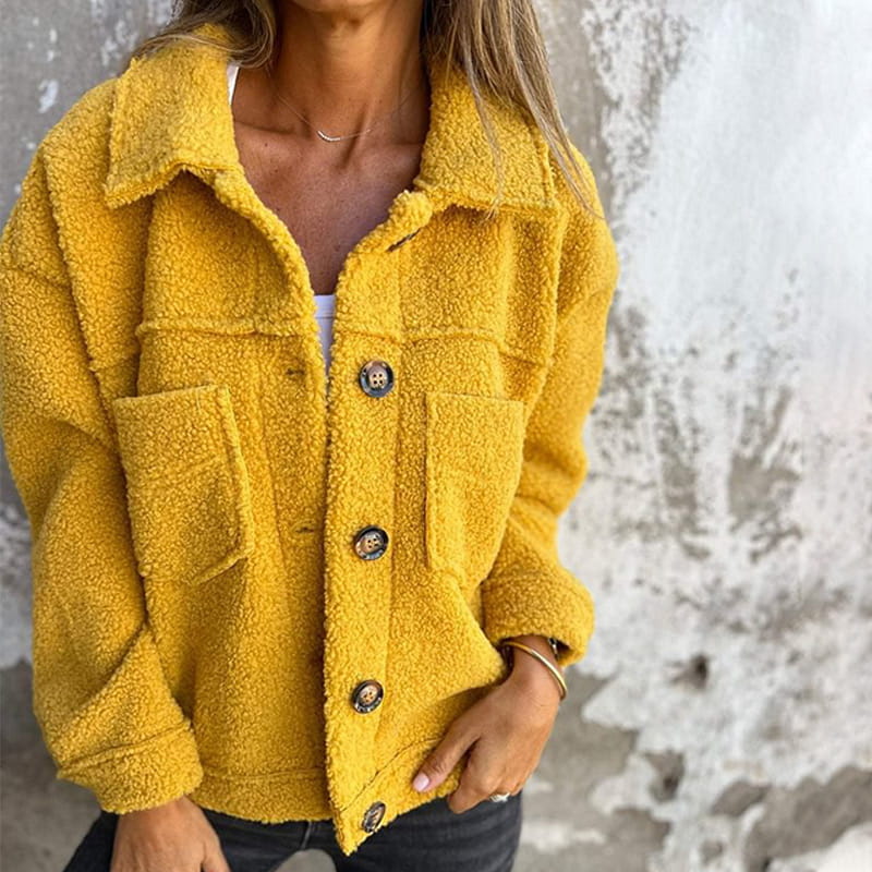 Verena | Stylische Taillierte Jacke mit Knöpfen