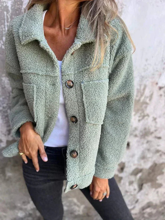 Verena | Stylische Taillierte Jacke mit Knöpfen