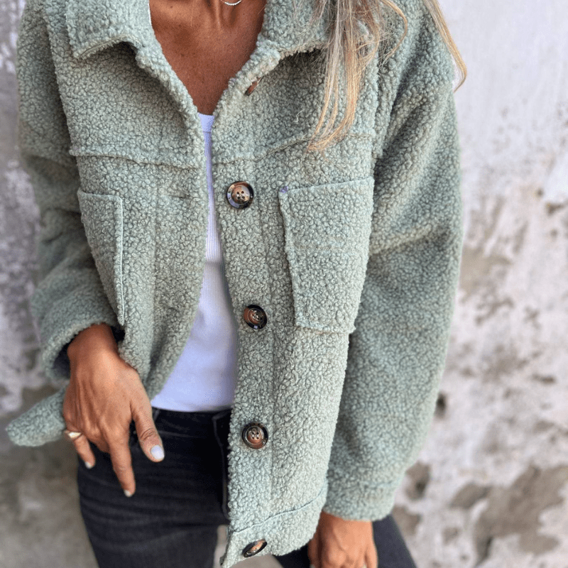 Verena | Stylische Taillierte Jacke mit Knöpfen