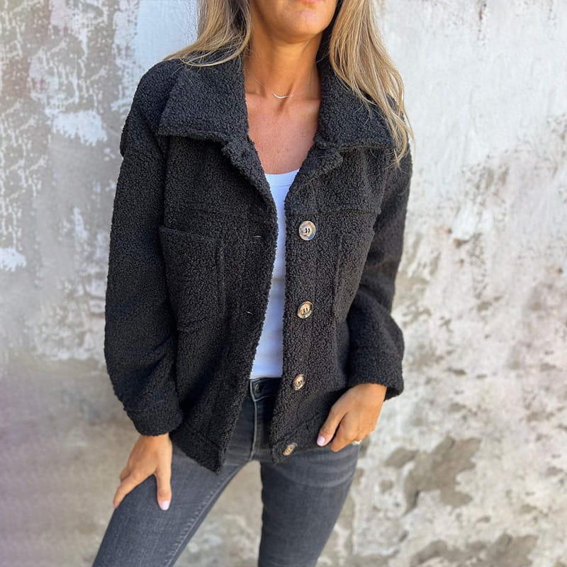 Verena | Stylische Taillierte Jacke mit Knöpfen
