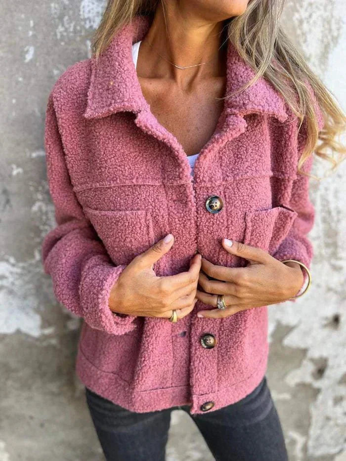 Verena | Stylische Taillierte Jacke mit Knöpfen