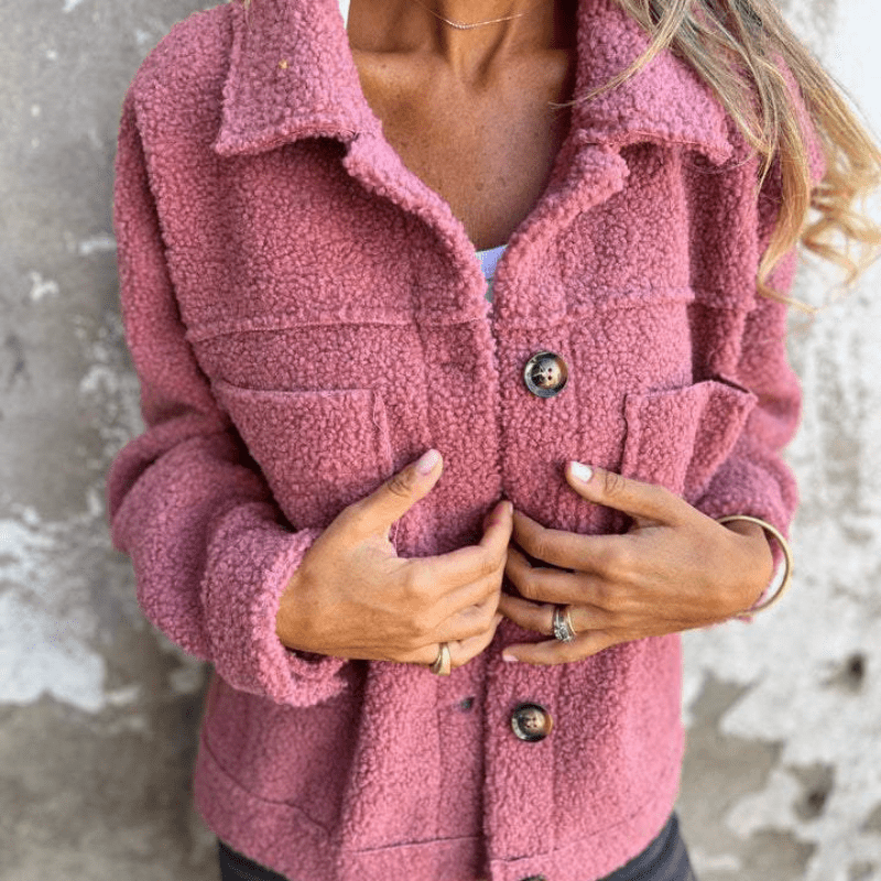 Verena | Stylische Taillierte Jacke mit Knöpfen